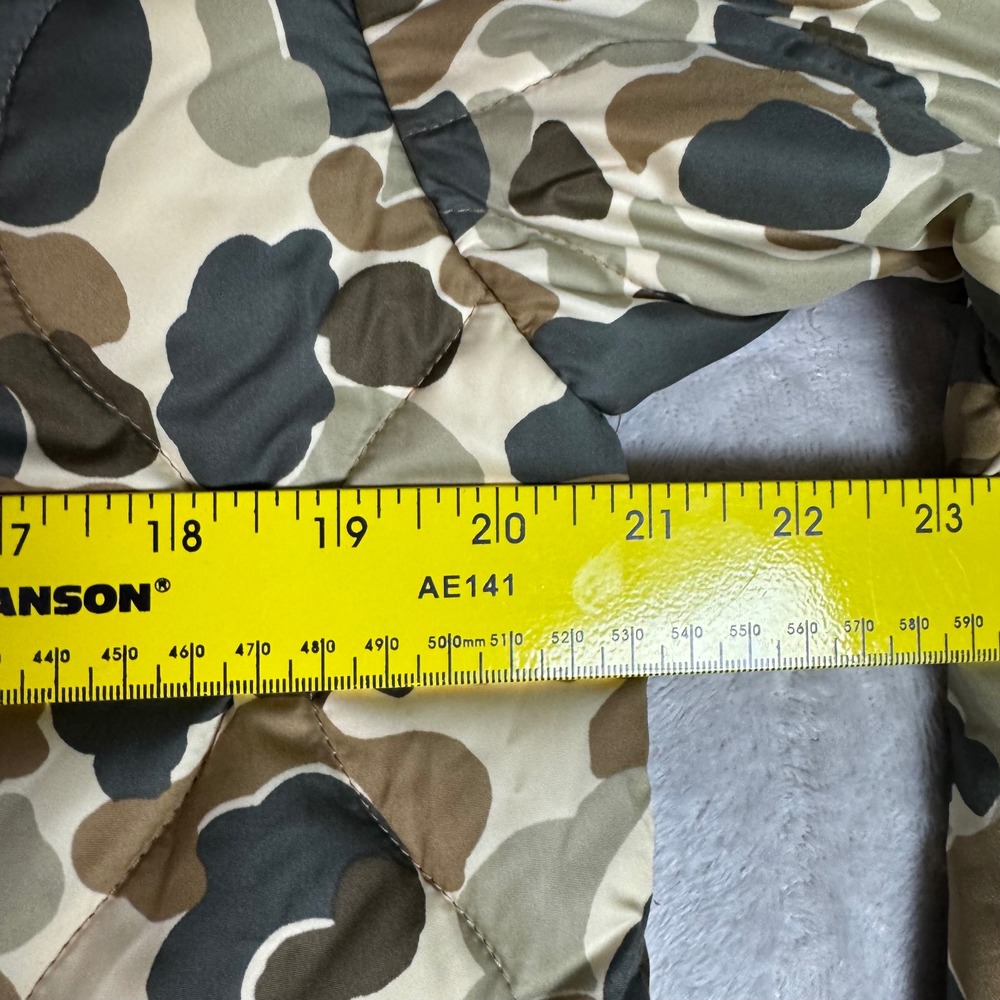 NWT Everlane ReNew Long Liner Camo Quilted Jacket XS Zip Front Pockets Packable - Picture 9 of 9